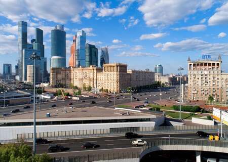 Moscow city view, Russia
